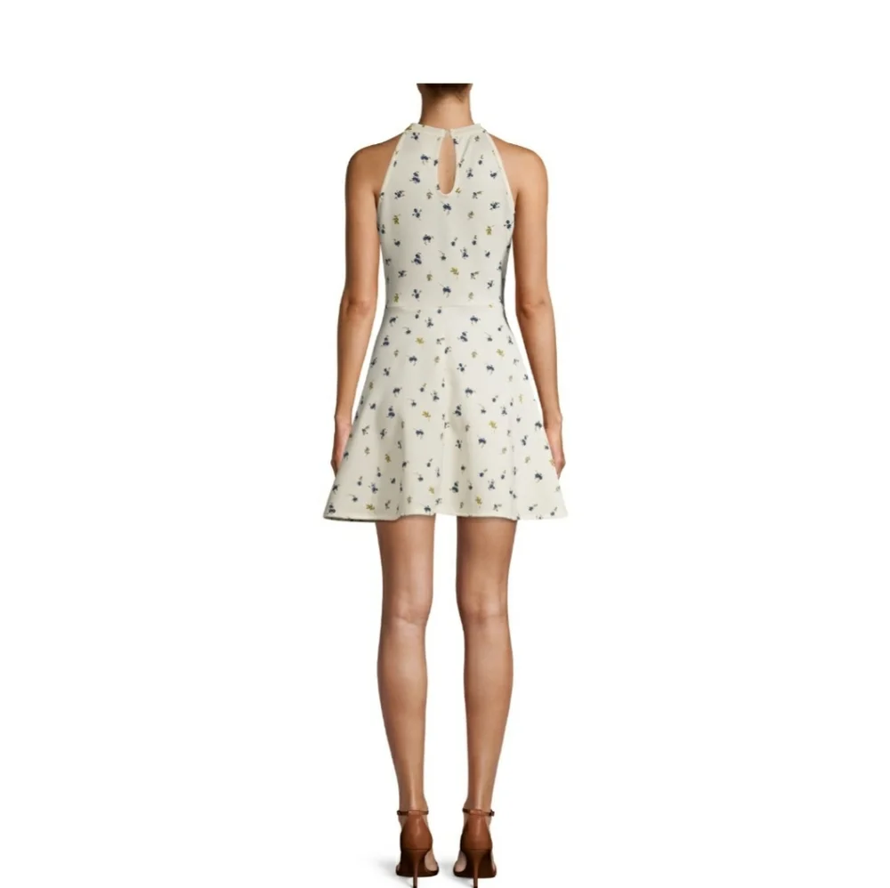NWT Feminine Flirty Sleeveless Scuba Dress - Picture 4 of 7